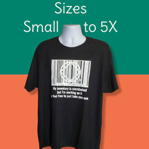 NA Narcotics Anonymous character defects shirt. Sizes small to 5x available.